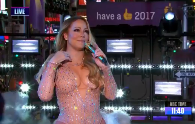 Mariah Carey Unprepared for the Inevitable.