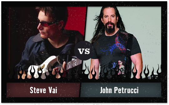 Steve Vai Vs. John Petrucci